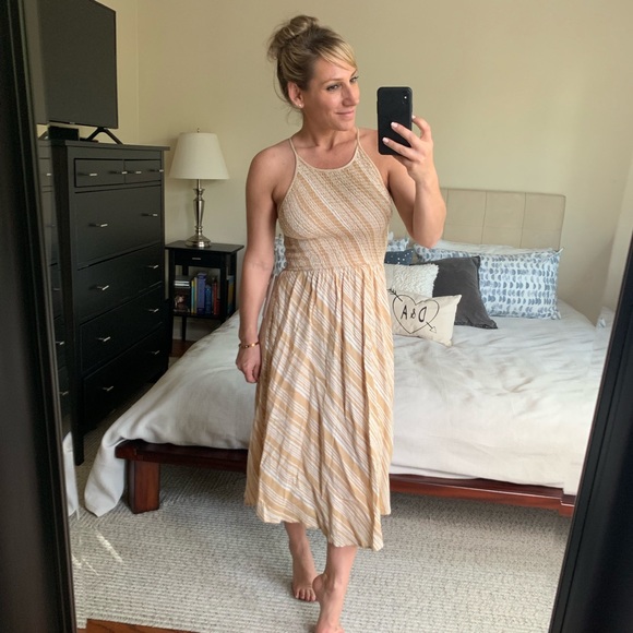 O'Neill Dresses & Skirts - | latte “zora” stripe sundress |